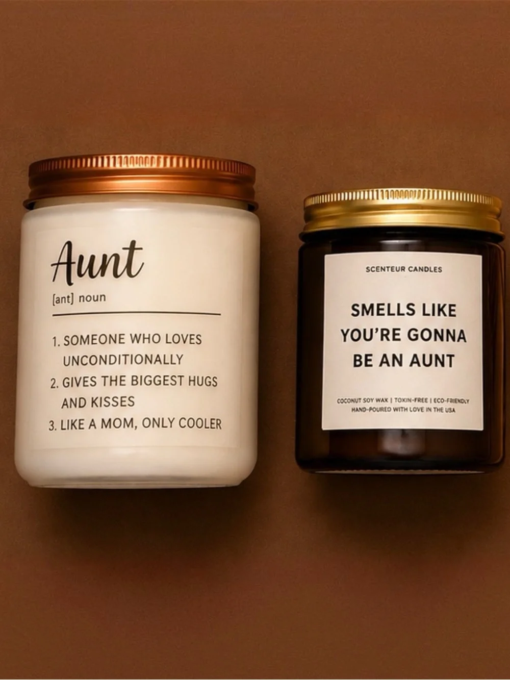 “Aunt” Scented Soy Candles